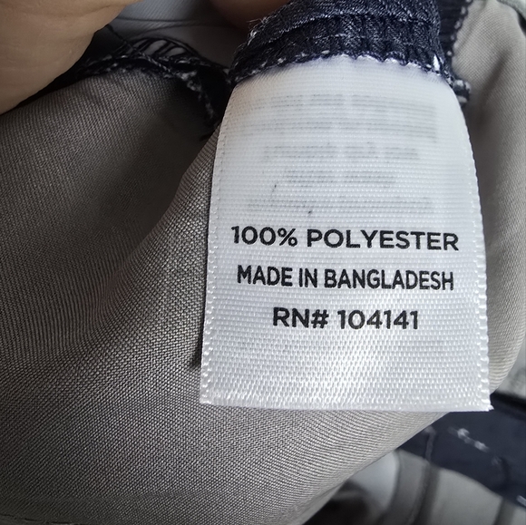 Walter Hagen New Perfect 11 Flat Front Palm Navy Blue Golf Shorts Mens SZ 30 - Picture 9 of 13